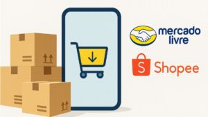 Disputa Mercado Livre ou Shopee no e-commerce brasileiro