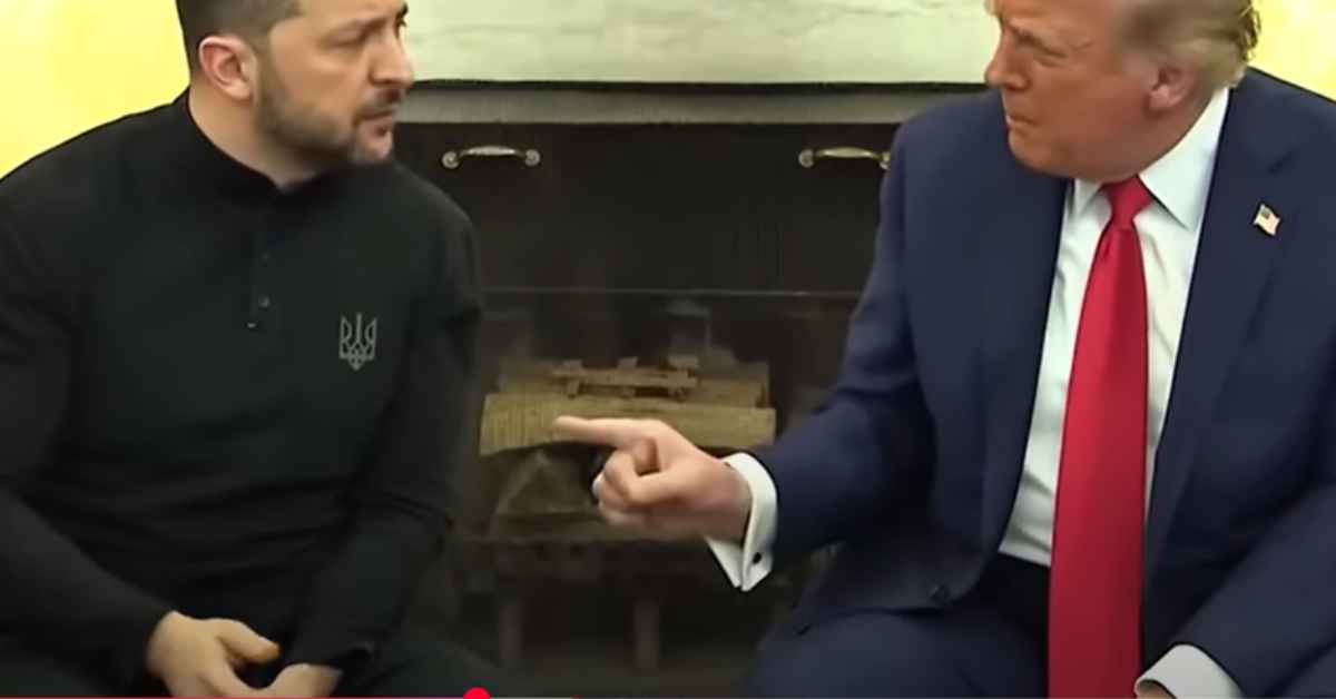 Trump e Zelensky