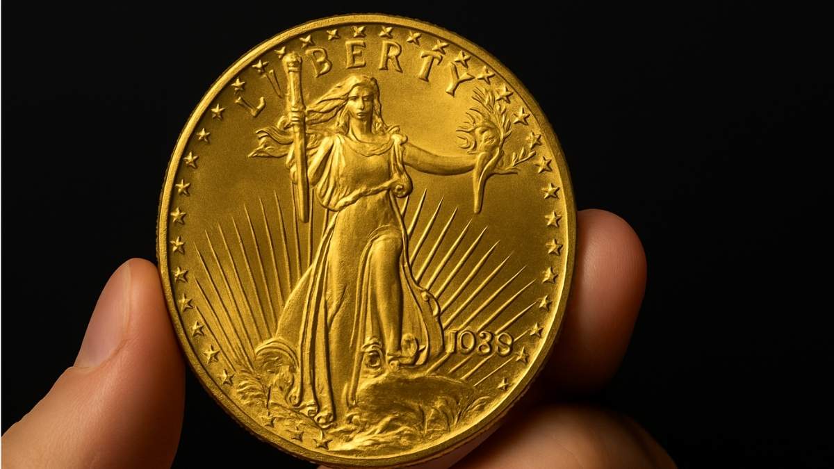 moeda mais cara do mundo, o 1933 Double Eagle vendido em leilão