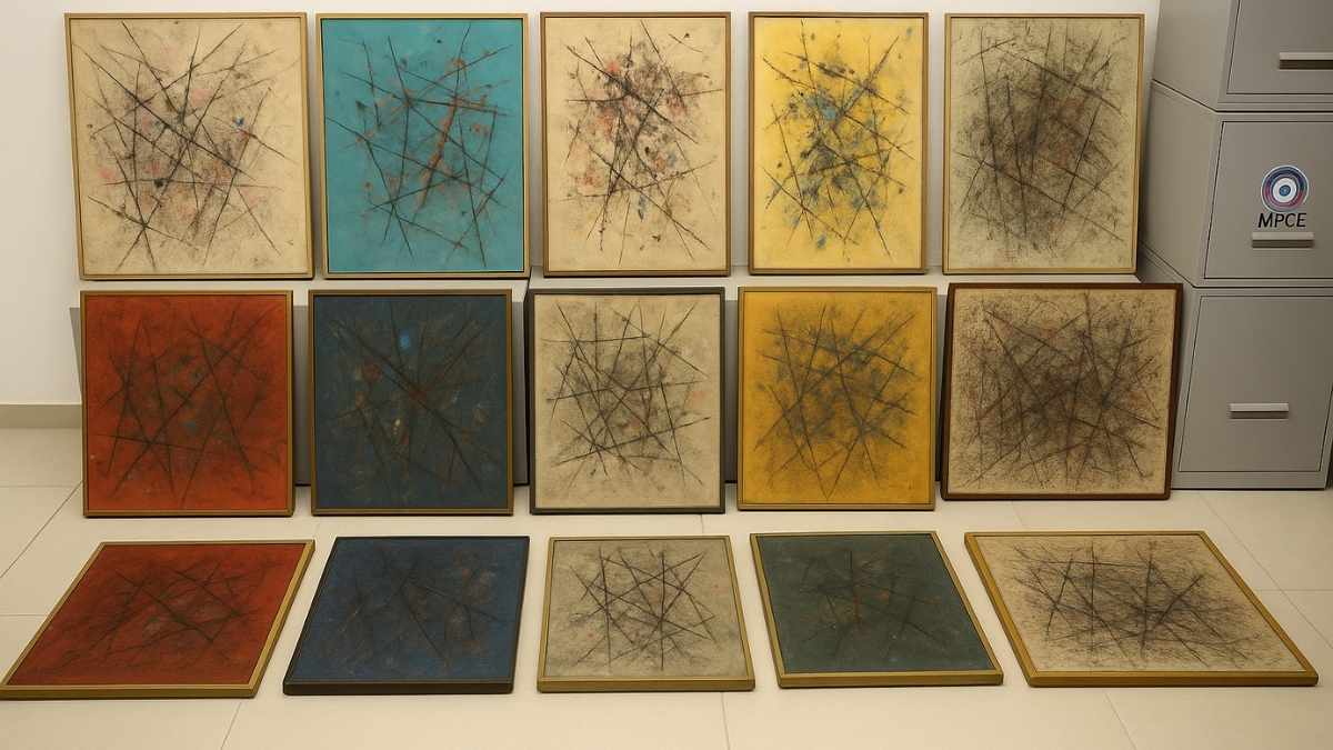 Obra de arte falsa de Antônio Bandeira apreendida pelo MPCE