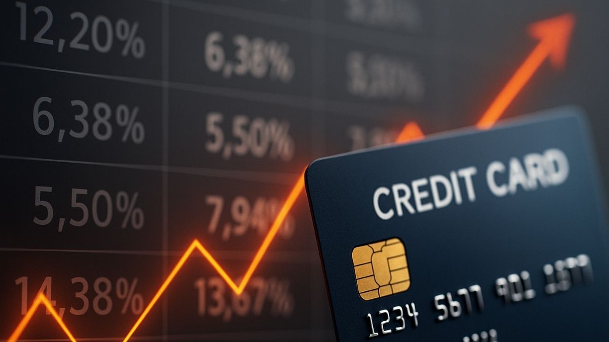 Alta dos juros bancários em agosto, cartão de crédito rotativo a 451%