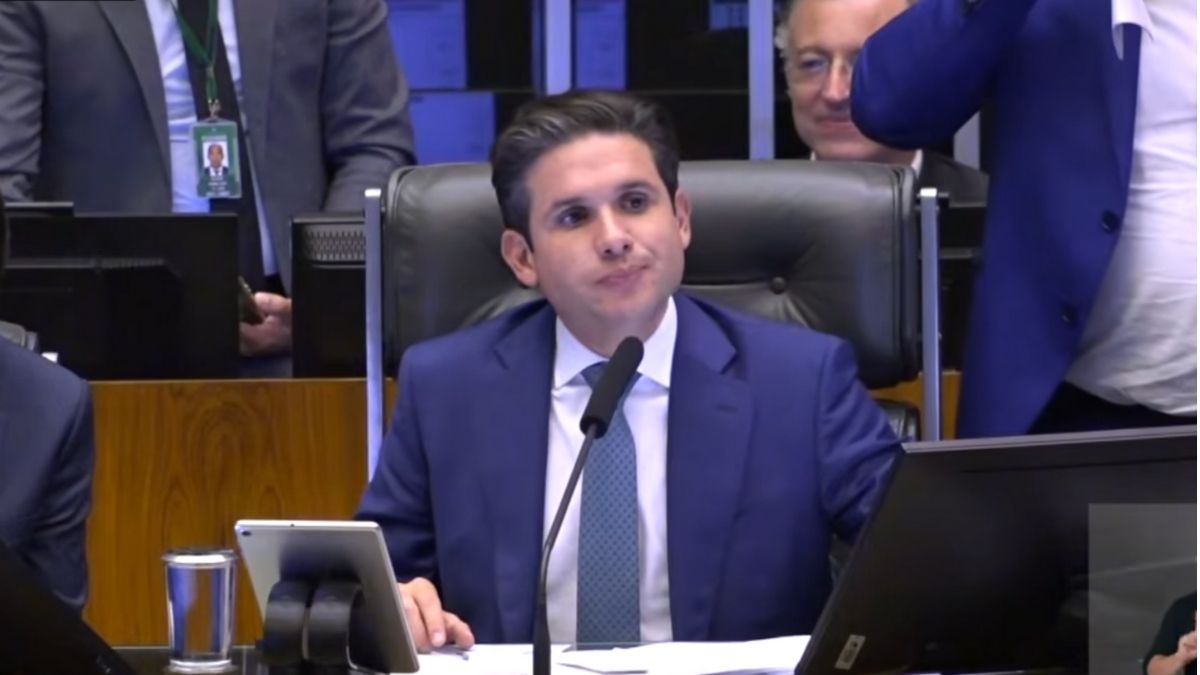 Presidente da Câmara durante votação da PEC da Impunidade