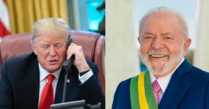 Lula e Trump conversam, retomando diálogo direto em meio a disputa comercial entre Brasil e EUA