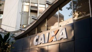 fachada da Caixa Econômica Federal em Brasília
