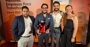A Prime Plus conquistou o 4º lugar na categoria de empresas de até 100 colaboradores no ranking Melhores Empresas para Trabalhar