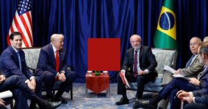 Reunião de Lula e Trump sobre tarifas e comércio bilateral.