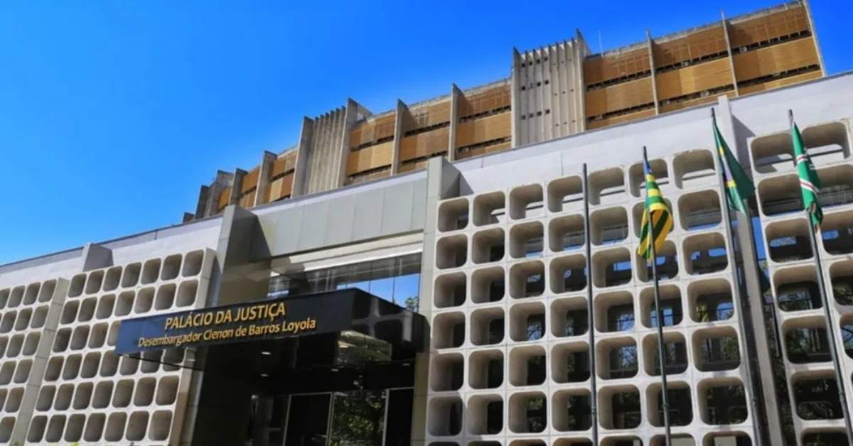 concurso público no Judiciário de Goiás, fachada do Tribunal de Justiça de Goiás