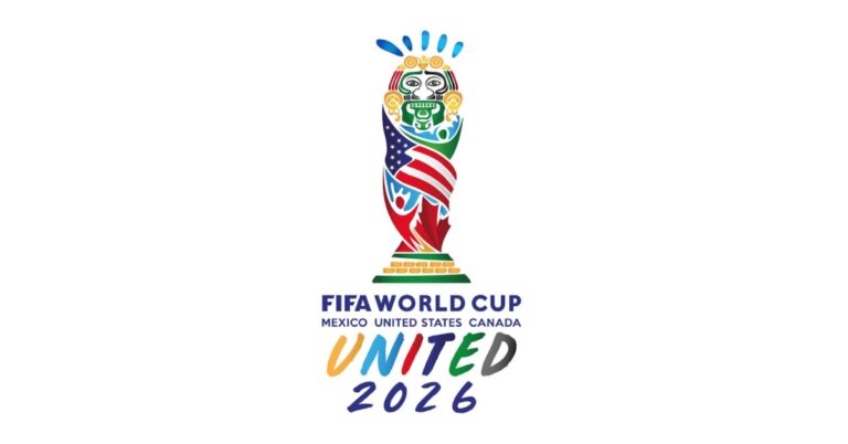 Logo oficial da Copa do Mundo FIFA 2026 — direitos da Copa 2026 adquiridos por SBT e NSports em parceria com a Fifa.