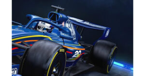 Carro de Fórmula 1 durante o Grande Prêmio em São Paulo representa o impacto econômico e o público recorde do evento