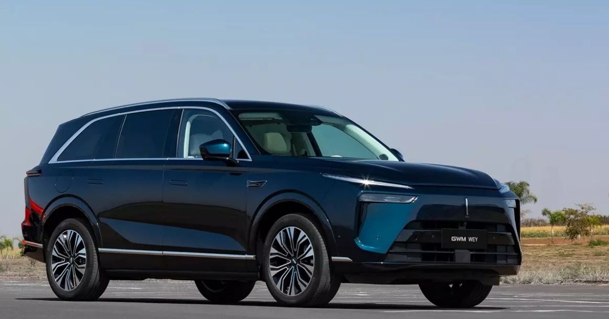 SUV elétrico premium GWM Wey 07 do Grupo New no Brasil