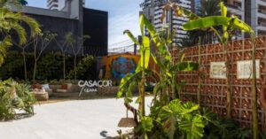 Singular Serviços na CASA COR Ceará 2025 em ambiente externo da mostra