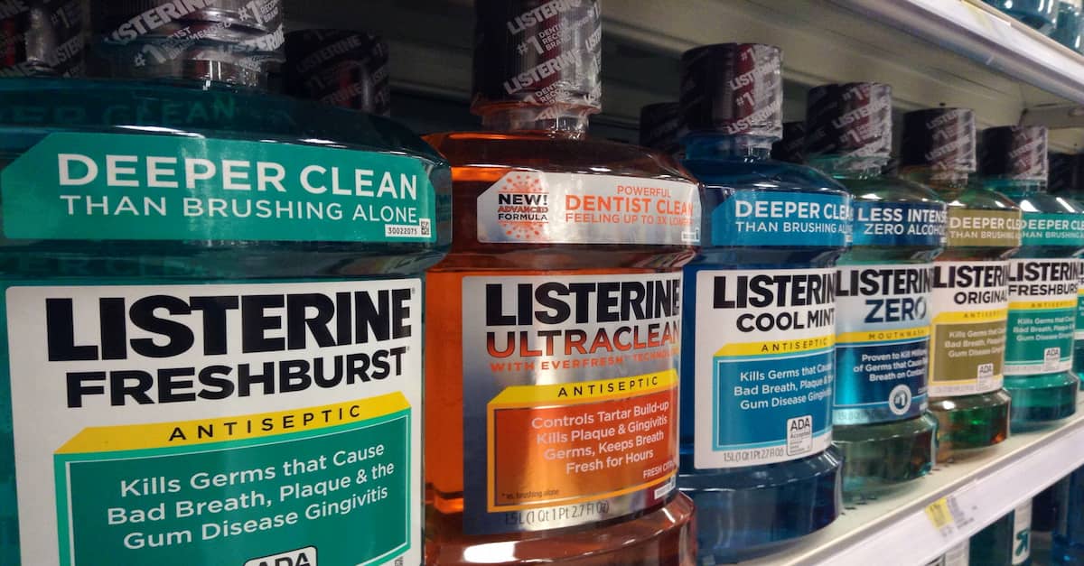 Linha de produtos Listerine representa a Aquisição da Kenvue pela Kimberly-Clark