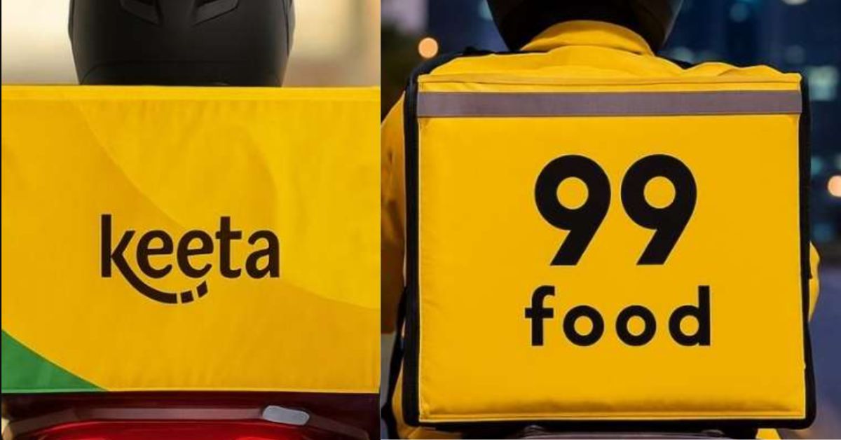 Disputa entre 99Food e Keeta sobre exclusividade no mercado de delivery.