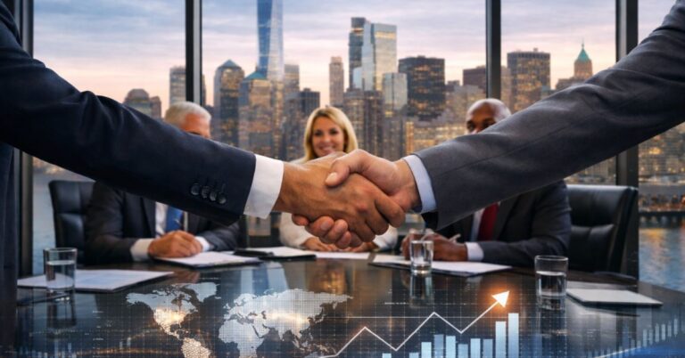 M&A global atinge US$ 4,5 trilhões e acelera consolidação corporativa em 2025