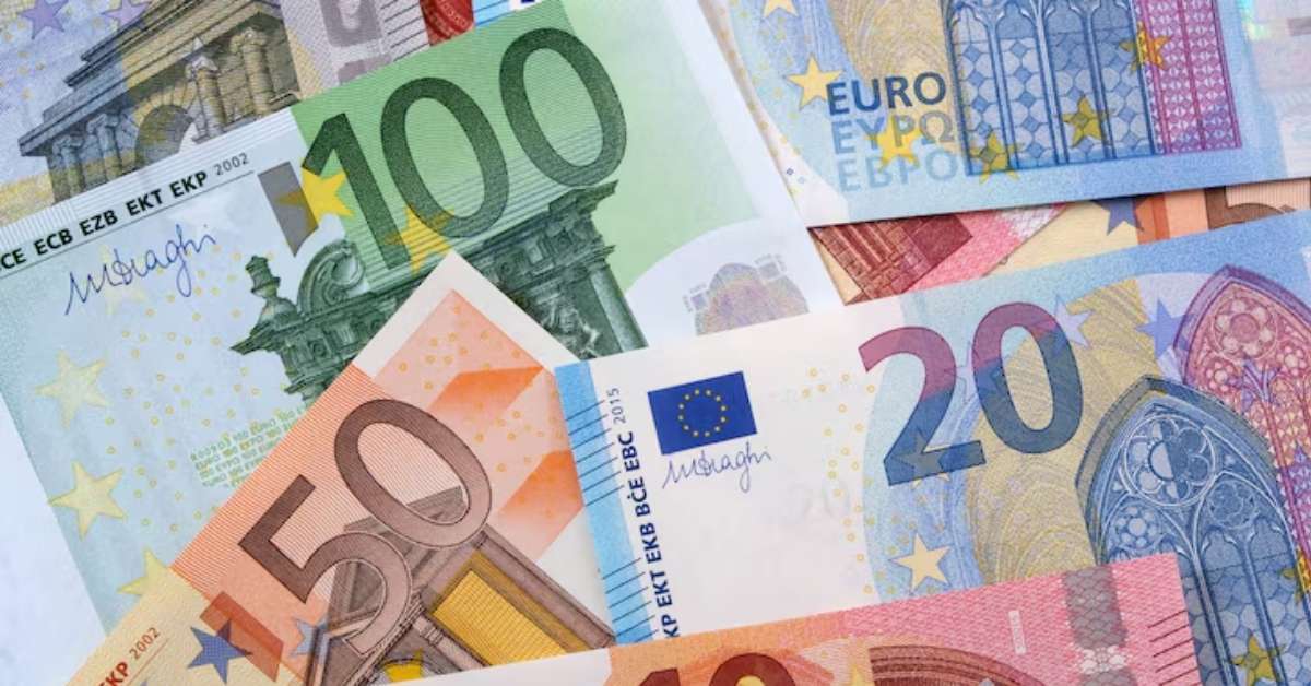 bolsas da Europa e notas de euro em destaque no mercado financeiro