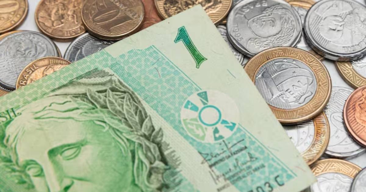 déficit do governo central refletido em moedas e cédula de real