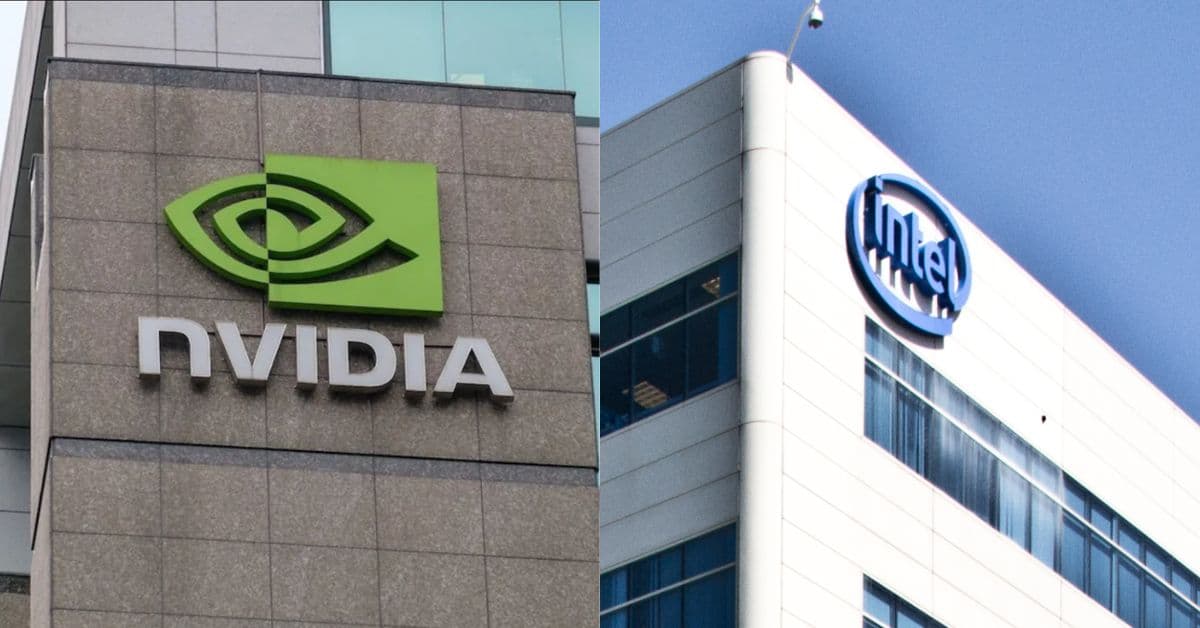 Nvidia compra ações da Intel e assume participação de cerca de 4%