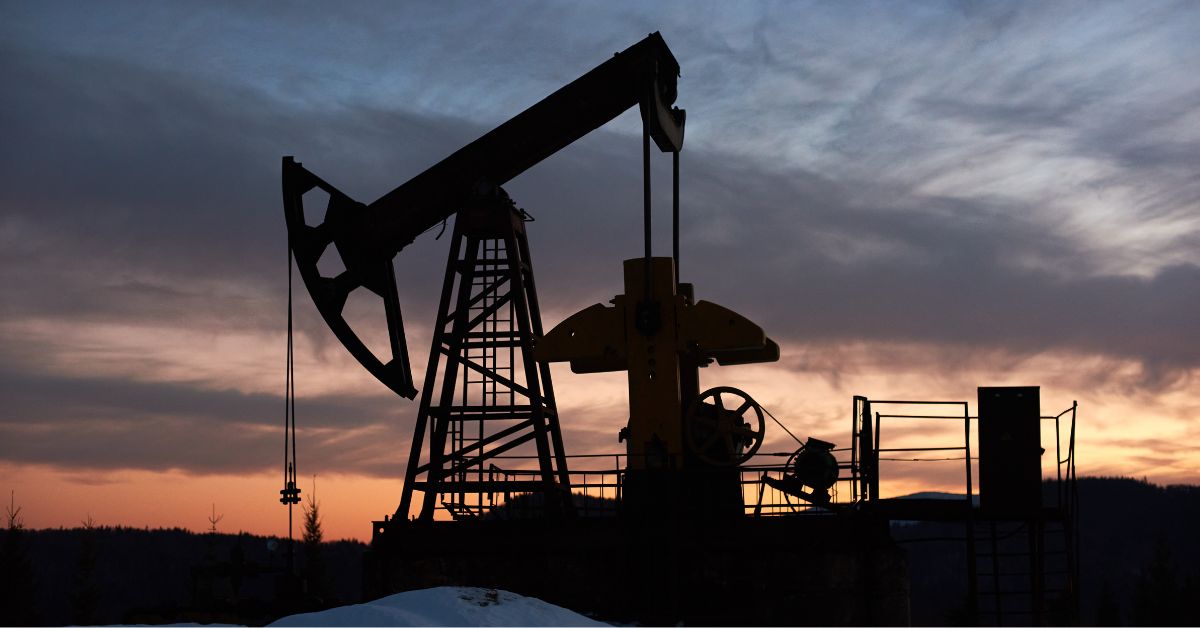 preço do petróleo e produção mundial.