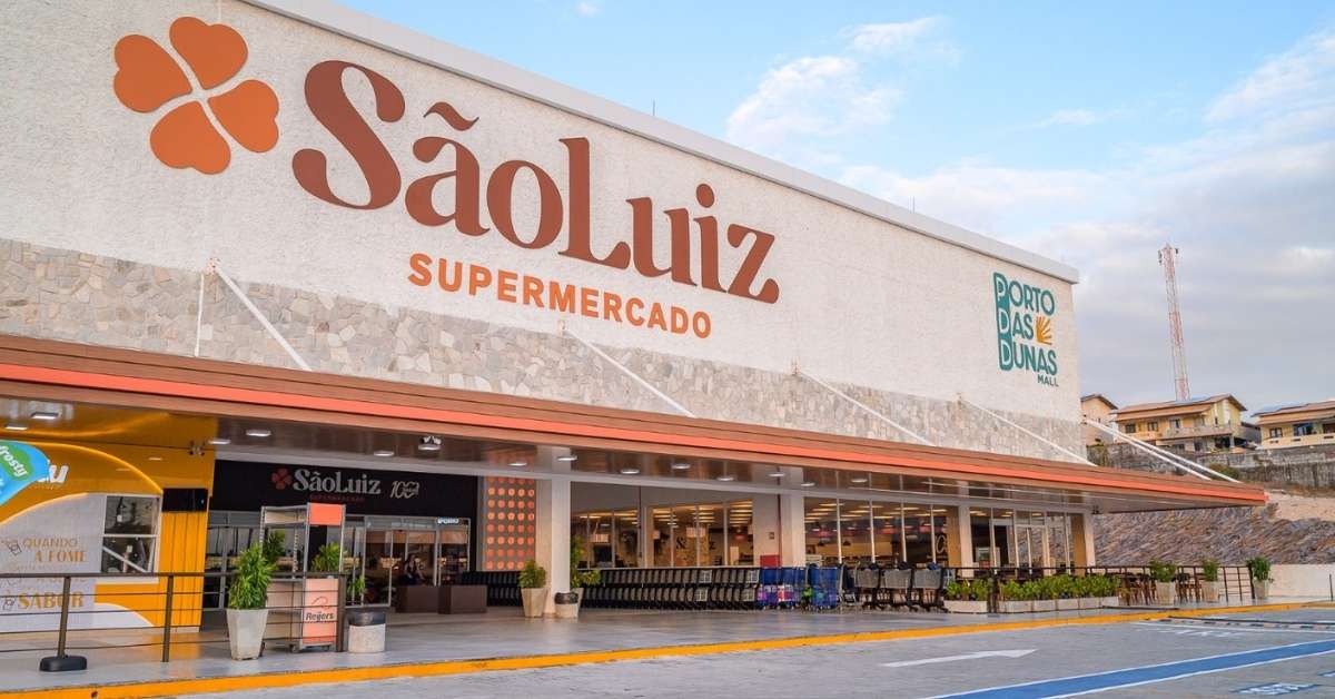 São Luiz Supermercado no Porto das Dunas, em Aquiraz