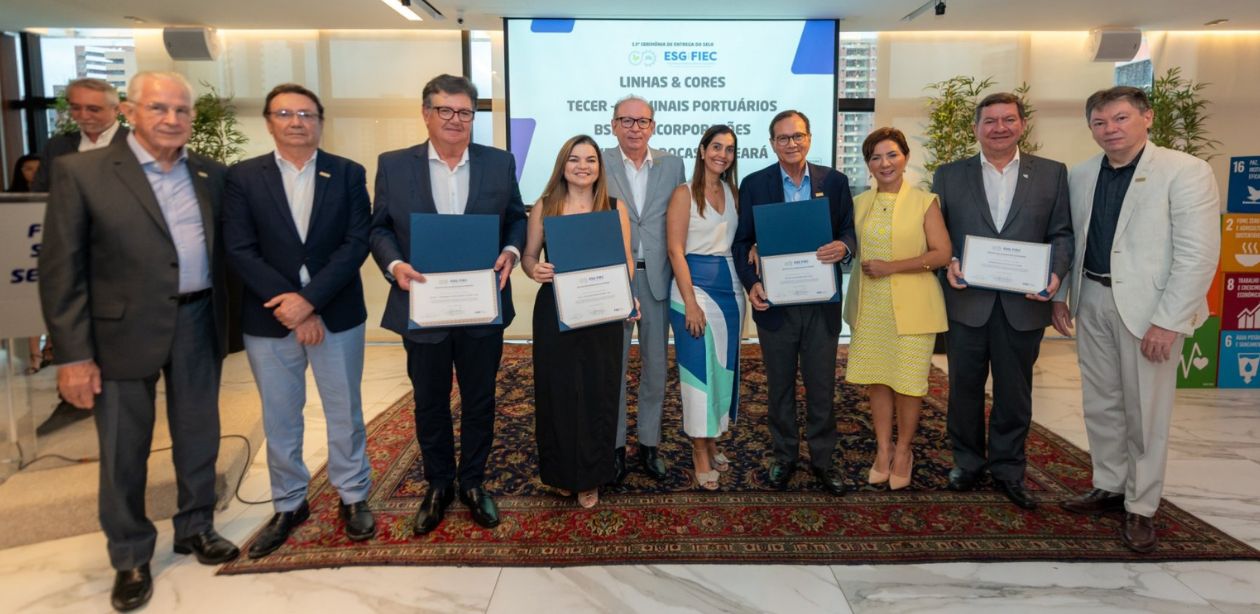 13ª edição do Selo ESG-FIEC reconhece indústrias do Ceará