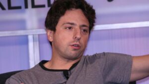 Imagem do bilionário Sergey Brin para ilustrar uma matéria jornalística.