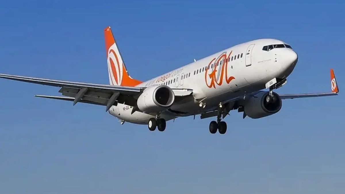 Imagem de um avião da Gol para ilustrar uma matéria jornalística sobre o Conselho da Gol.