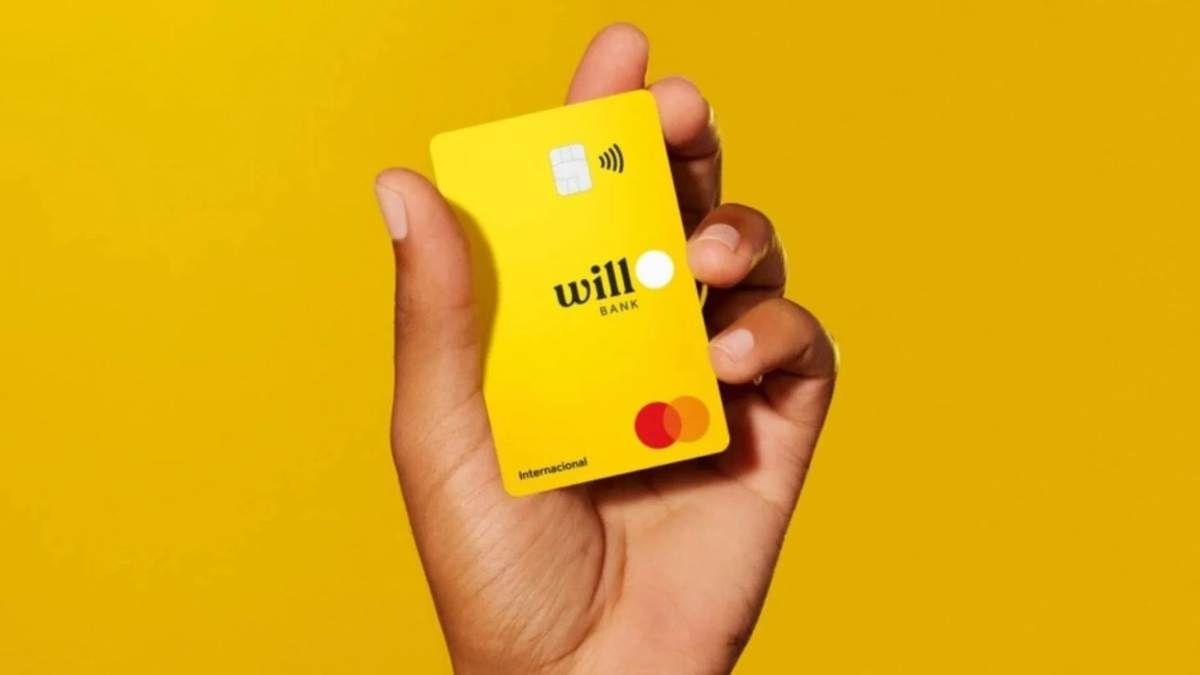 Imagem de um cartão do Will Bank para ilustrar uma matéria jornalística sobre a Liquidação do Will.