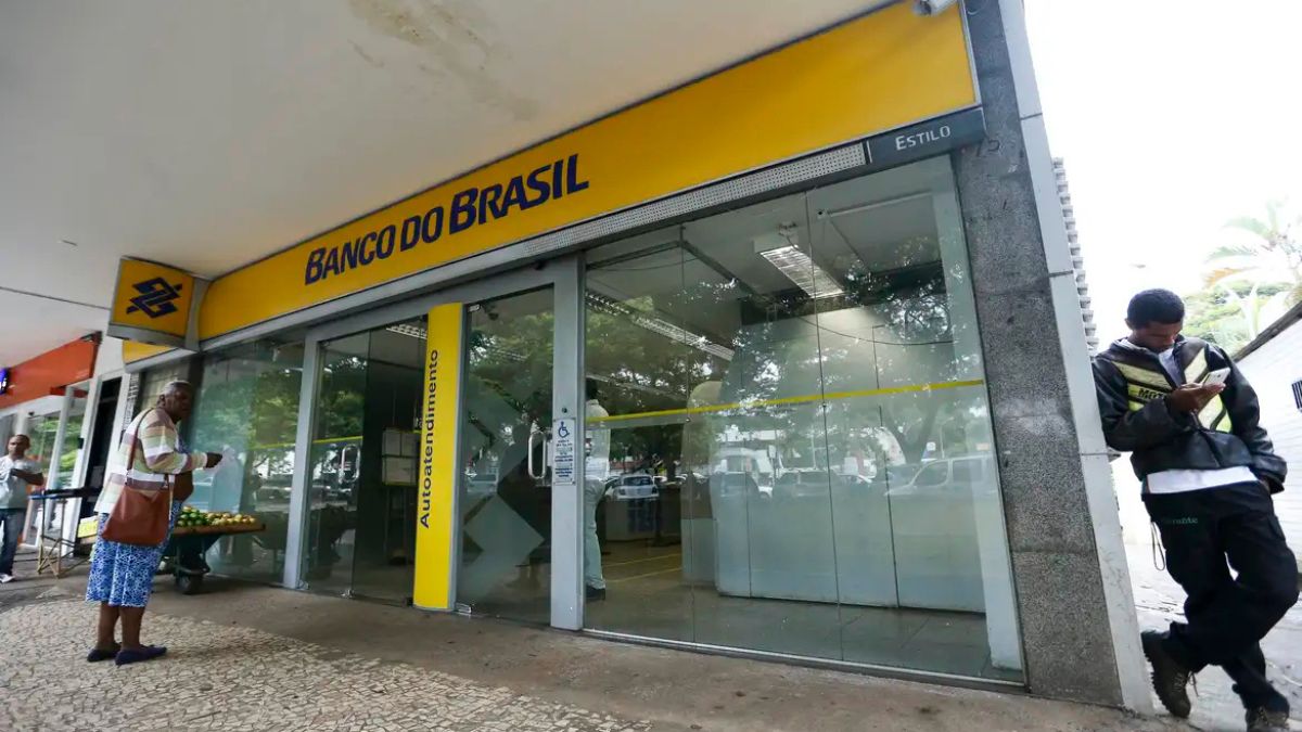 Imagem da fachada de uma agência do Banco do Brasil para ilustrar uma matéria jornalística sobre o Payout do Banco do Brasil.
