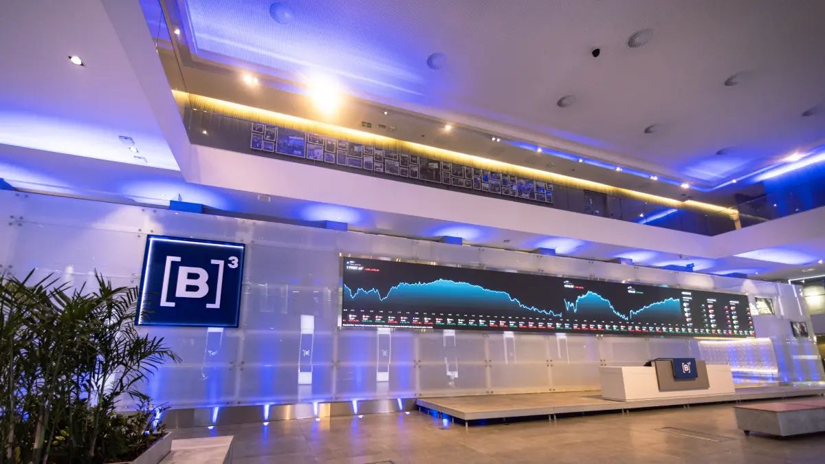 Imagem do balcão de ofertas da B3 para ilustrar uma matéria jornalística sobre os Resultados 4T25.