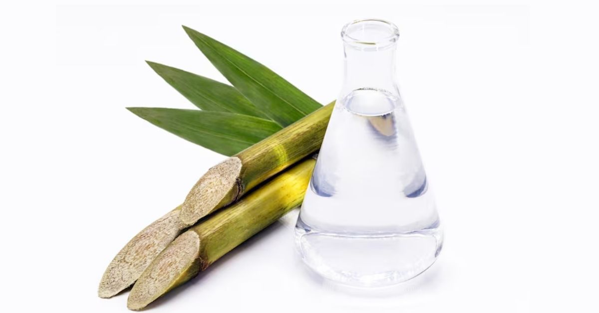 Alta do etanol com cana-de-açúcar e biocombustível em laboratório