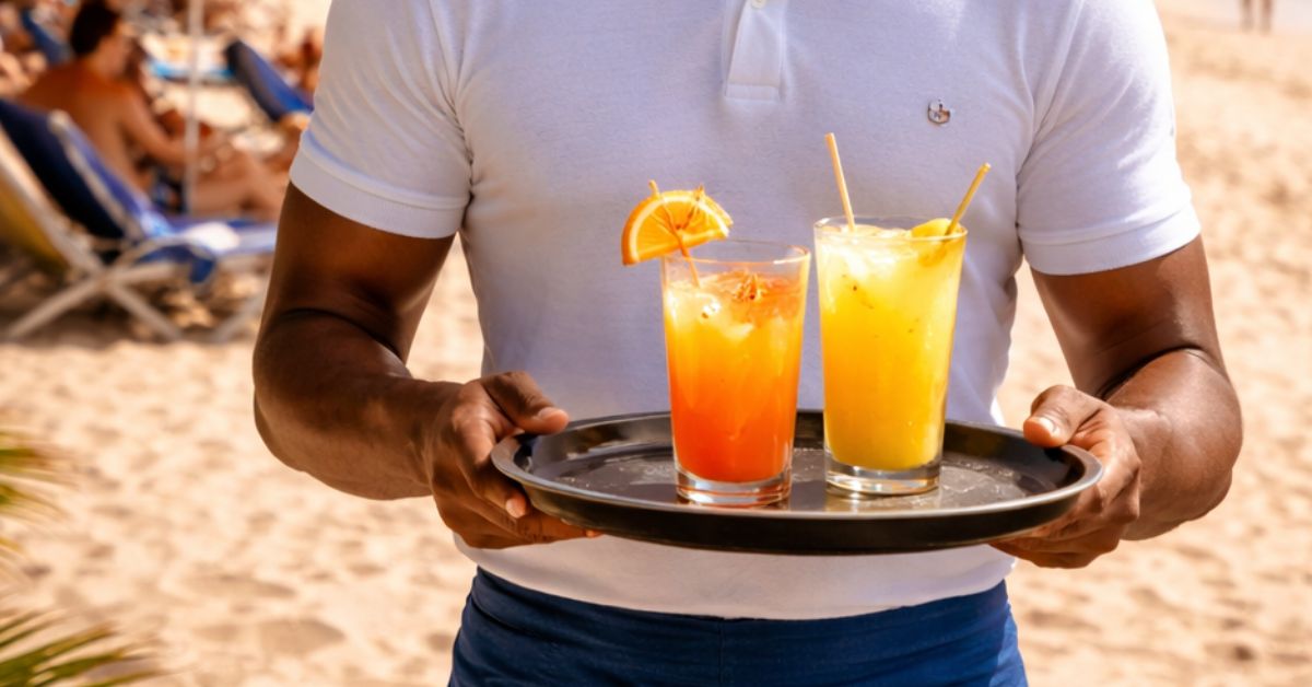 Imagem criada para representar trabalhador no setor do turismo, empregos no turismo ampliam vagas formais no Brasil em 2025