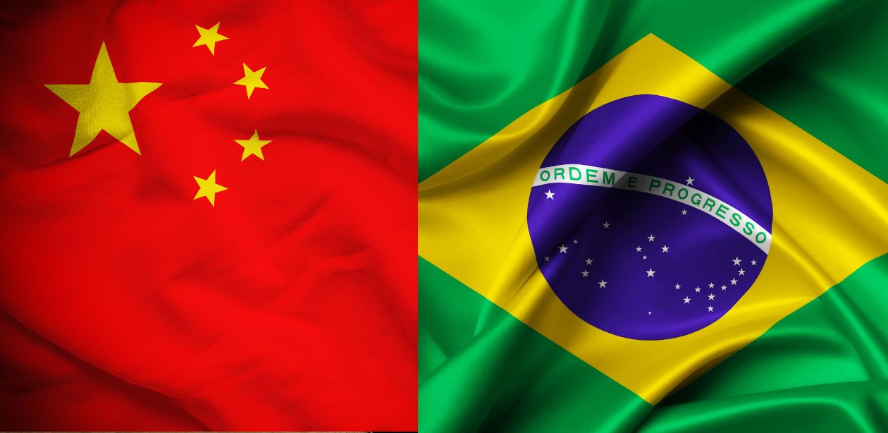Exportações do Brasil para China em reais em porto brasileiro