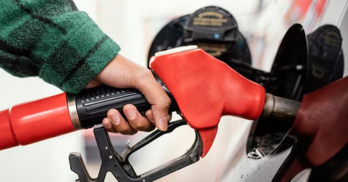 preços da gasolina nos EUA em posto de abastecimento