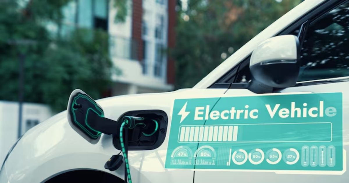 prejuízo da GM elétricos com carro elétrico em recarga nos EUA