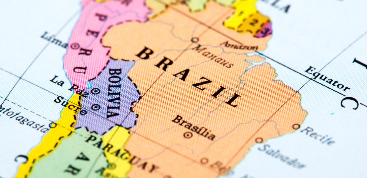 Vista aérea de Vitória, capital com o metro quadrado mais caro do Brasil