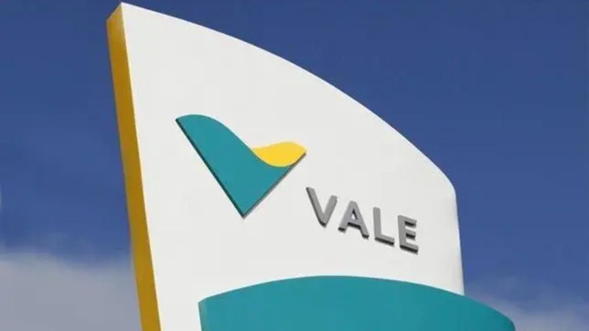 Imagem da placa da Vale para ilustrar uma matéria jornalística sobre o Prejuízo da Vale.