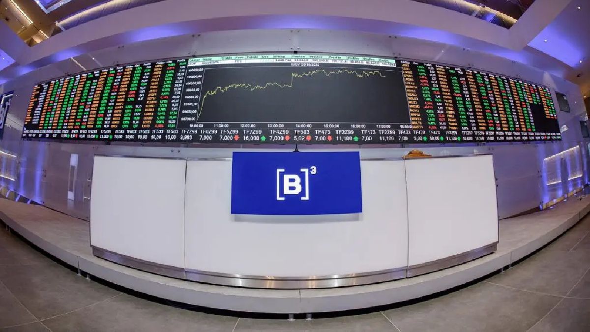 Imagem do índice Ibovespa para ilustrar uma matéria jornalística sobre o recorde do ibovespa.