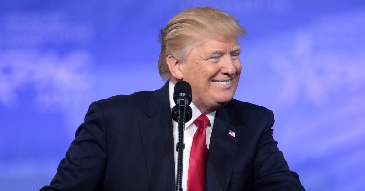 Imagem de Donald Trump, cujo plano movimentou ações de terras raras reagem a plano de reserva mineral nos EUA