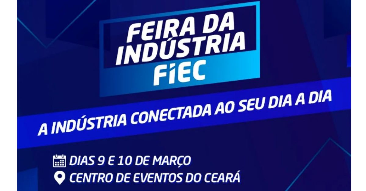 Imagem institucional da Feira da Indústria FIEC 2026 em Fortaleza