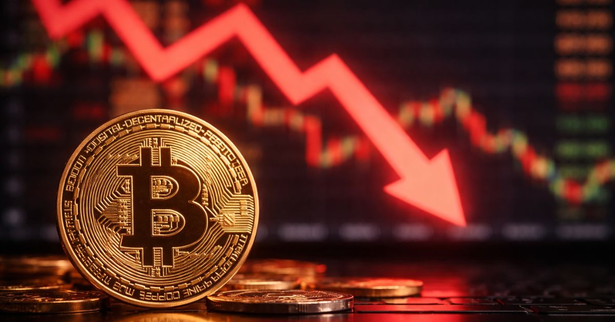 Imagem ilustrativa da queda do Bitcoin leva preço ao menor nível em 15 meses