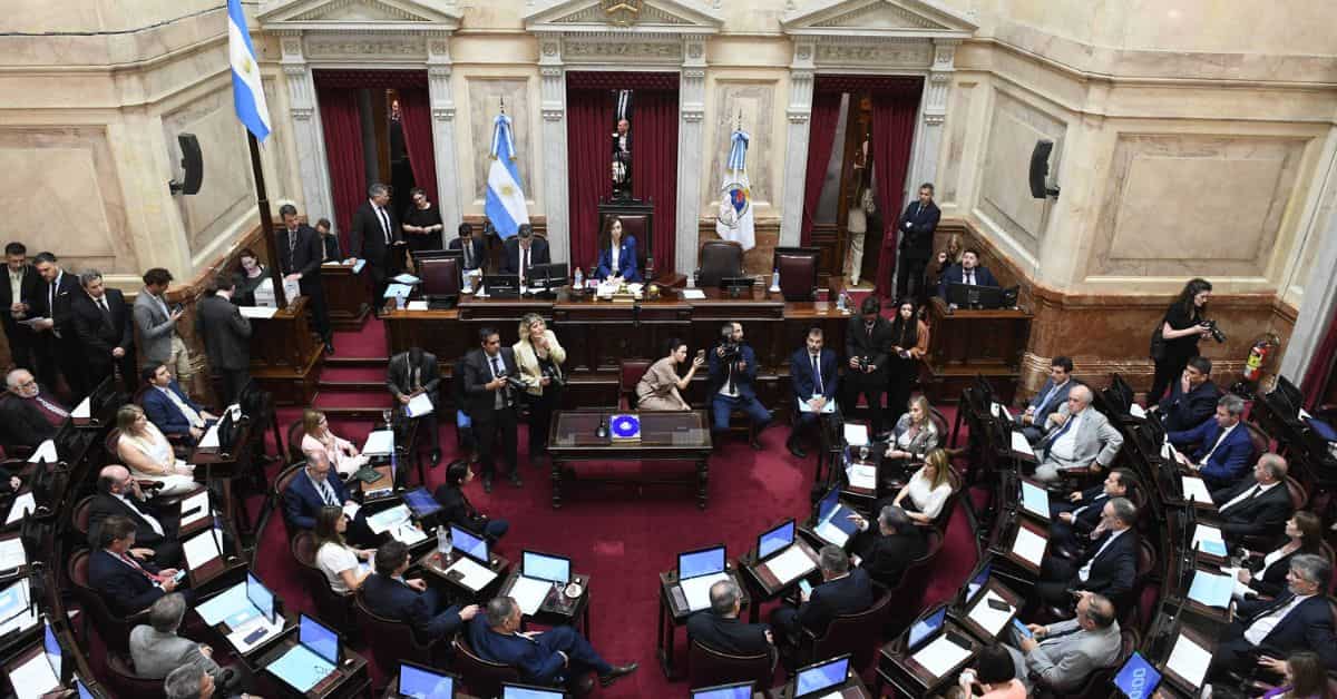 reforma trabalhista na Argentina em debate no Senado argentino