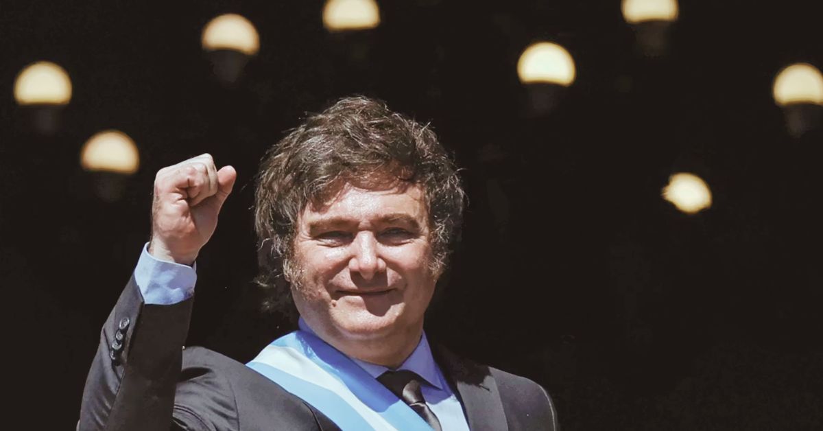 Javier Milei, idealizador da reforma trabalhista na Argentina