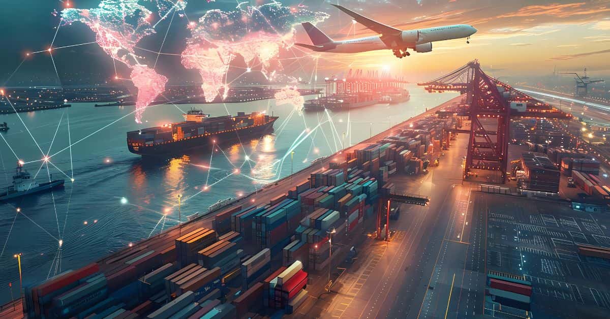 Foto ilustrativa representando exportações, principal expoente do superávit comercial do Brasil em janeiro