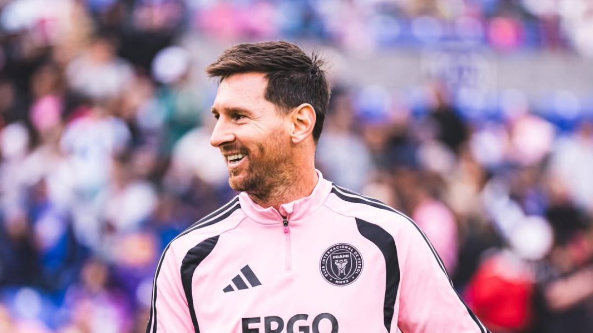 Imagem de Lionel Messi para ilustrar uma matéria jornalística sobre o Salário de Messi no Inter Miami.