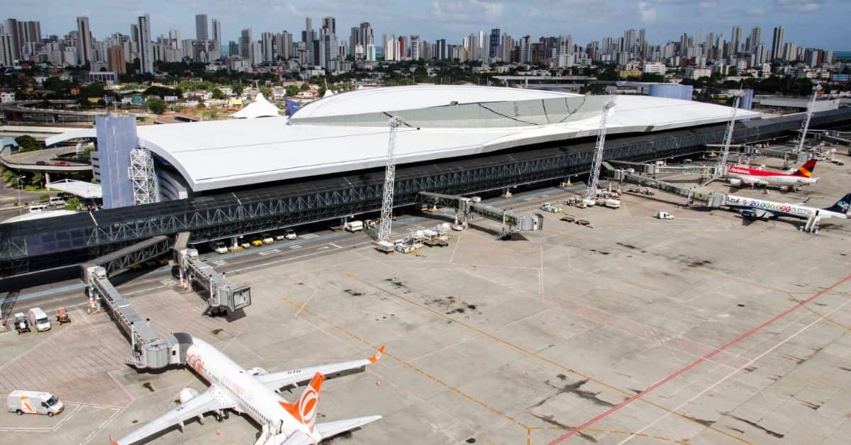crescimento da aviação no Nordeste com expansão das rotas internacionais