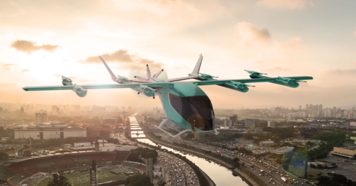 carros voadores no Brasil conceito eVTOL mobilidade aérea avançada