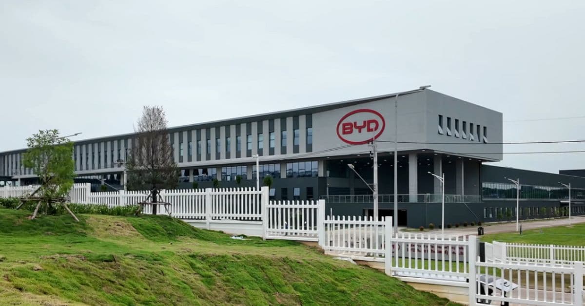 exportações da BYD e crescimento global de veículos elétricos