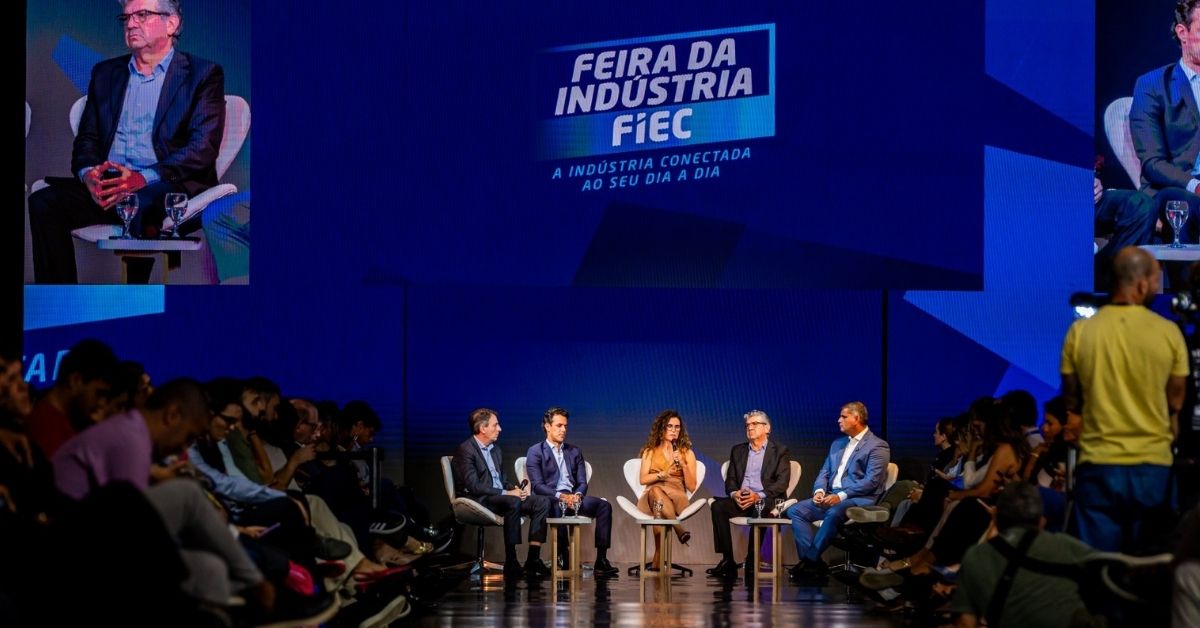 CEOs debatem estratégias na Feira da Indústria FIEC