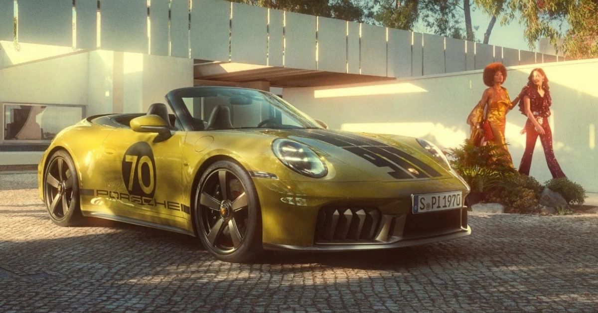 Porsche 911 Spirit 70 evento Fortaleza Grupo New