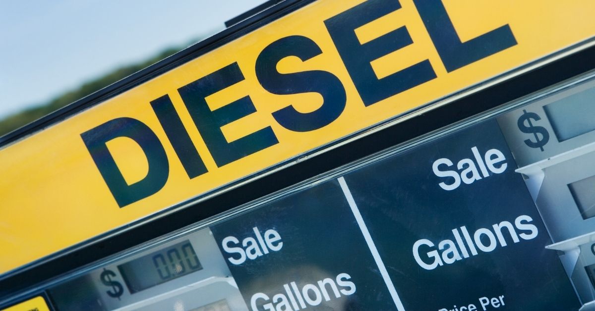 Preço do diesel após reajuste da Petrobras
